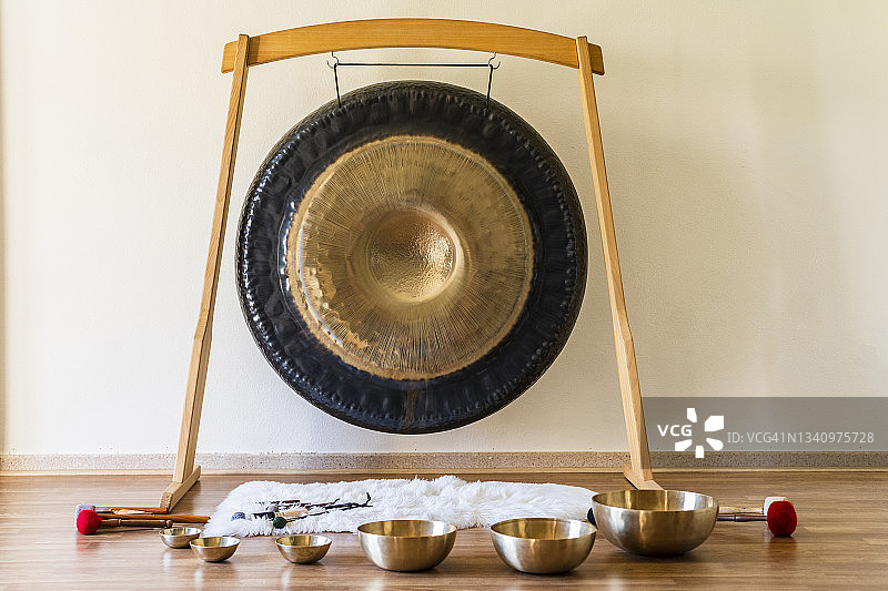 工作室中的打击乐器图片素材