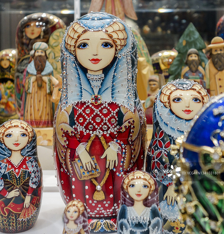 俄罗斯套娃图片素材