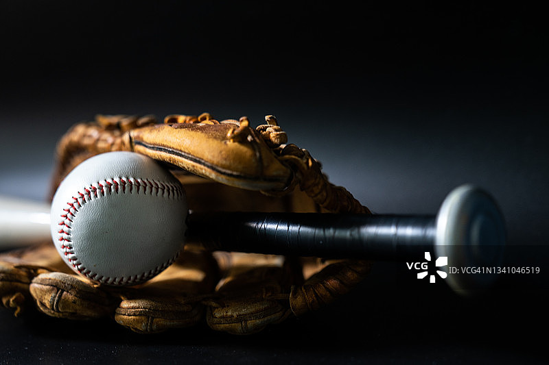 棒球、棒球棒、棒球手套图片素材