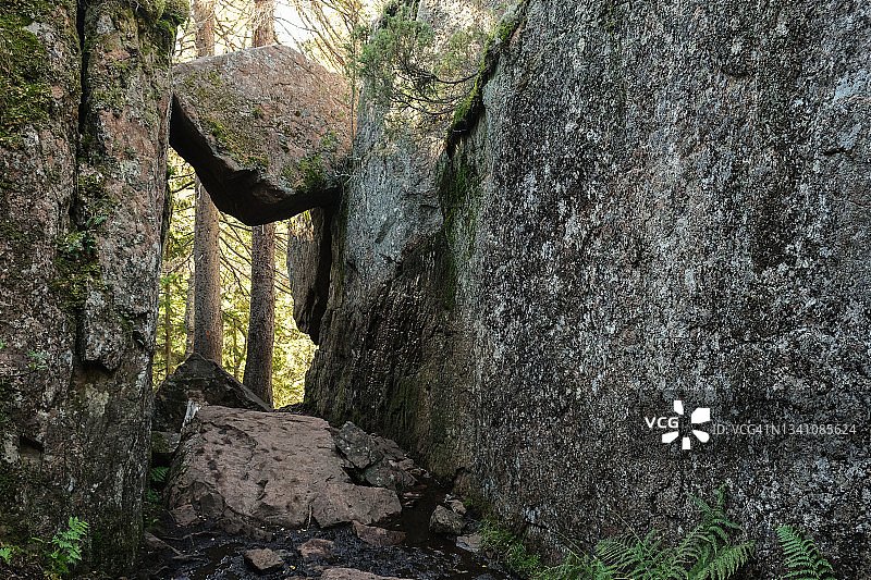 Slåttdalsskrevan 斯库勒斯库根公园秋景图片素材