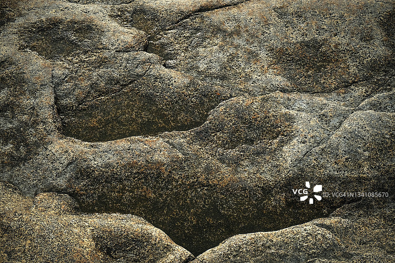 山脉中的自然图案图片素材