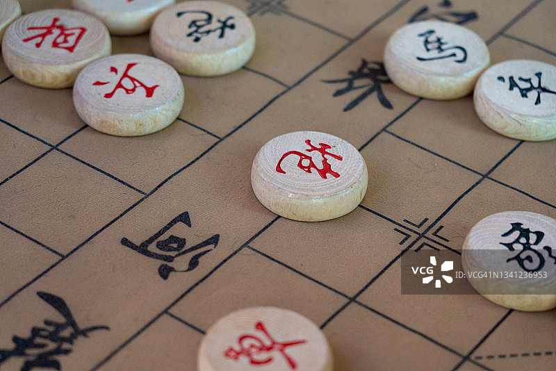 下棋特写图片素材