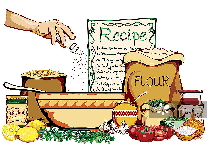食谱图片素材