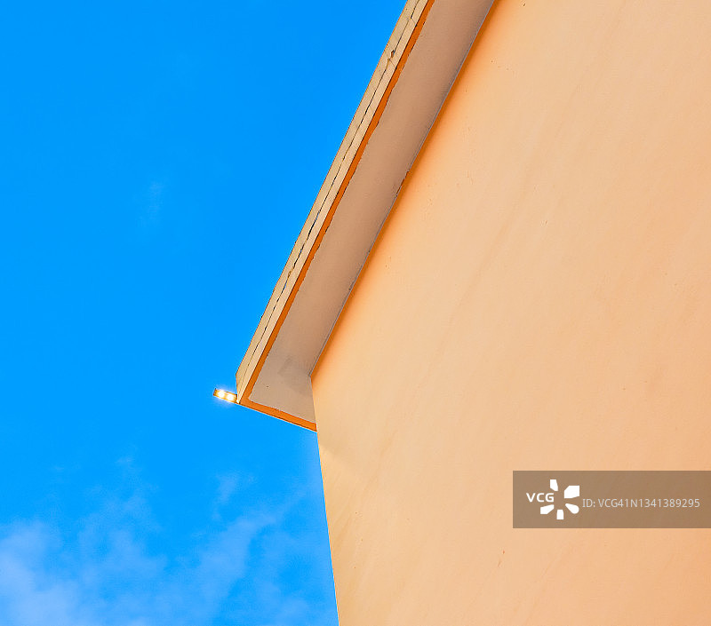 江门彩虹村的彩色墙壁图片素材