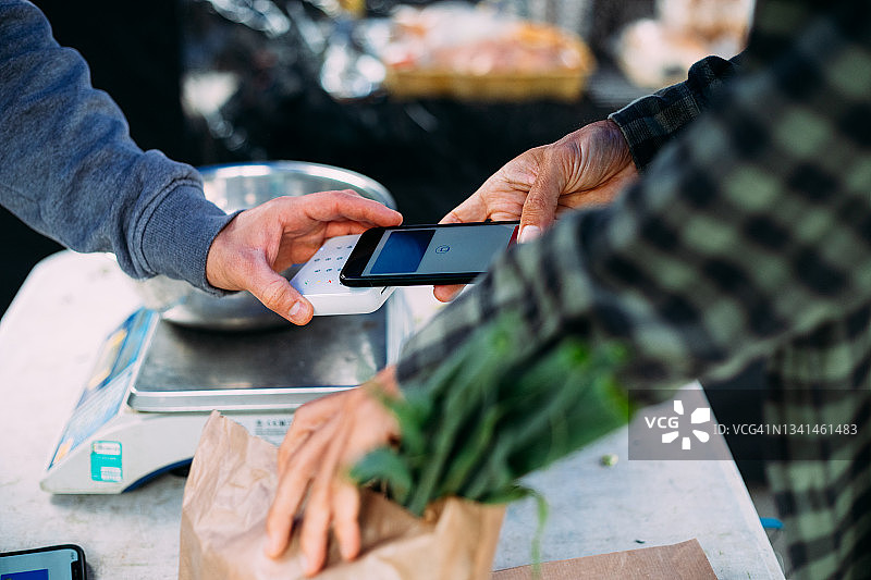 非接触式支付图片素材