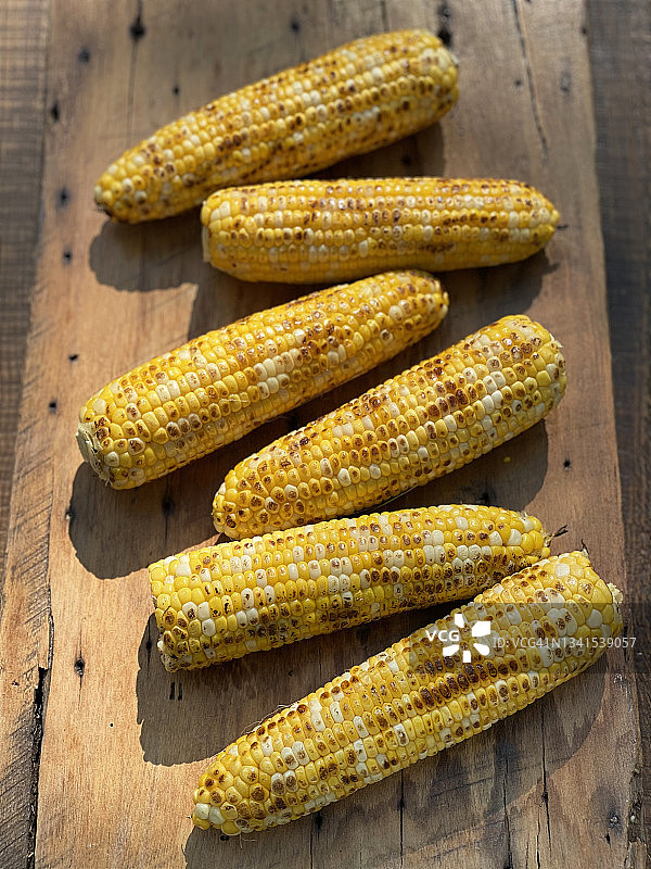 烤玉米图片素材