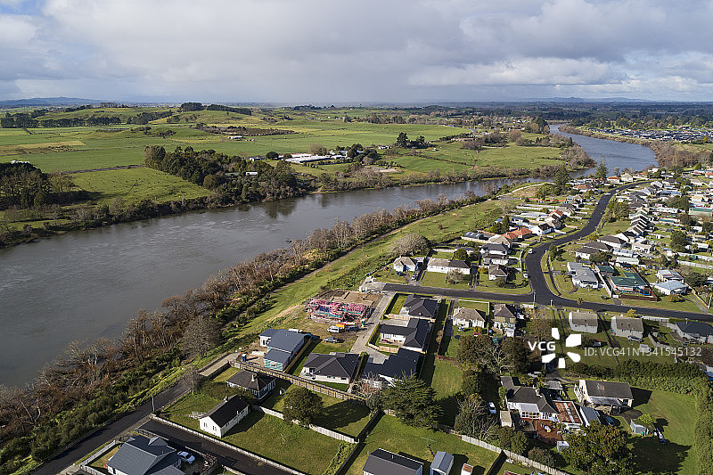 新西兰怀卡托河图片素材