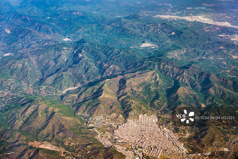飞机上的塞拉德埃斯帕达图片素材