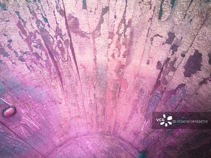 老旧红酒桶内部图片素材