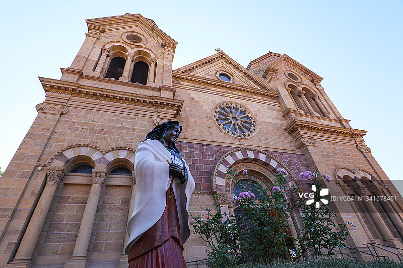 圣菲大教堂图片素材