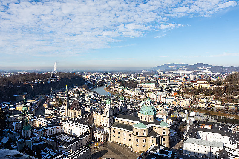 萨尔茨堡老城区（奥地利）图片素材