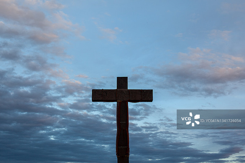 十字架和天空图片素材