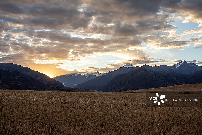 秘鲁的壮丽景色图片素材