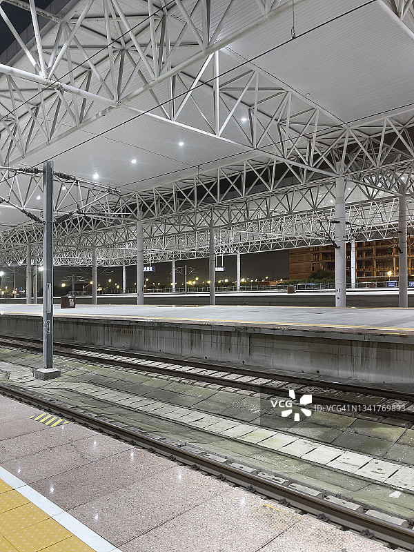 中国杭州高铁站内景图片素材