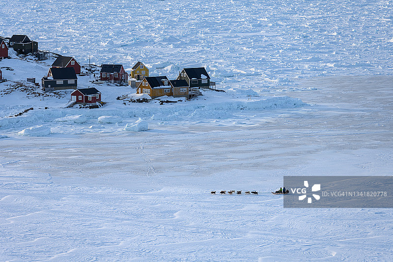 格陵兰岛阿马萨利克库卢苏克图片素材