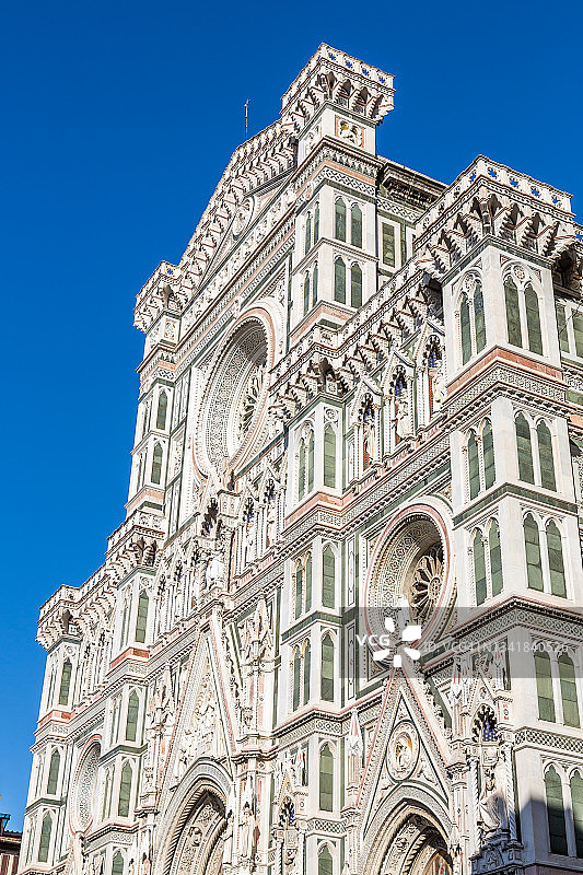 佛罗伦萨大教堂外立面图片素材