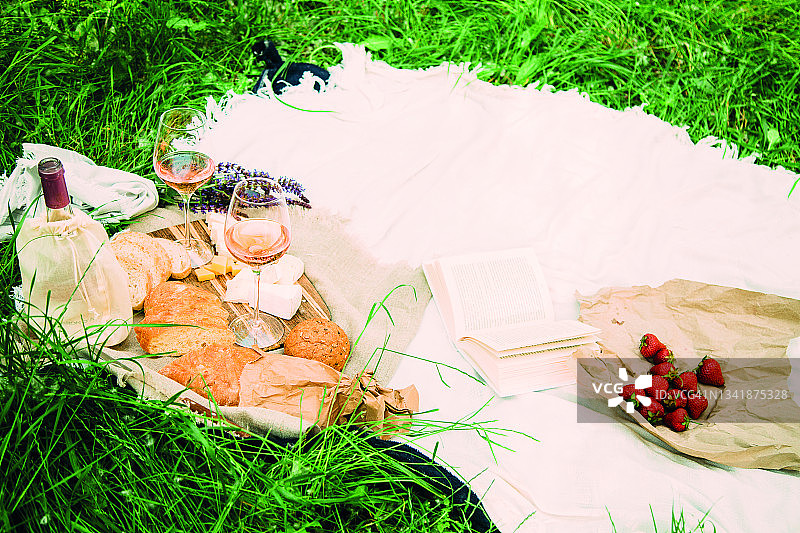 自然风光野餐图片素材