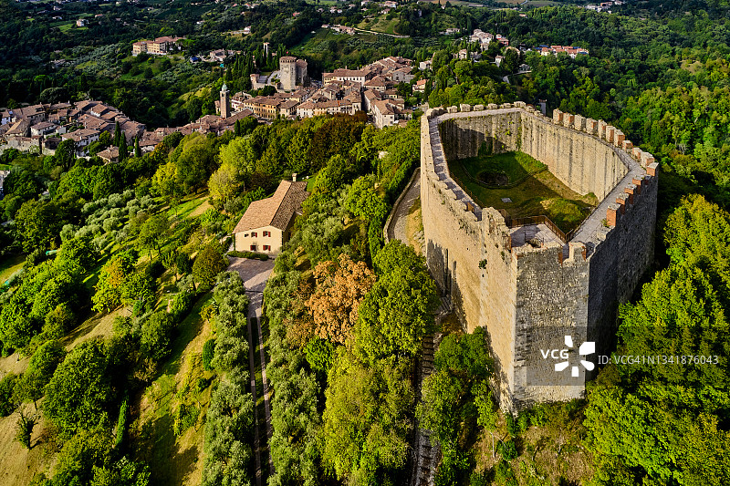 意大利威尼托阿索洛村图片素材
