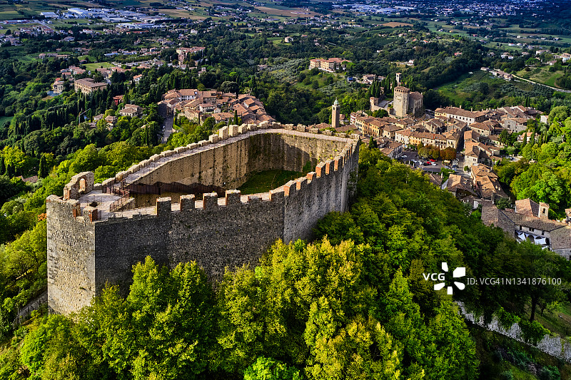 意大利威尼托阿索洛村图片素材