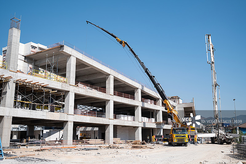 施工场地景观图片素材