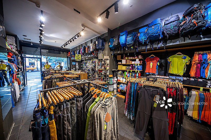 户外装备商店图片素材