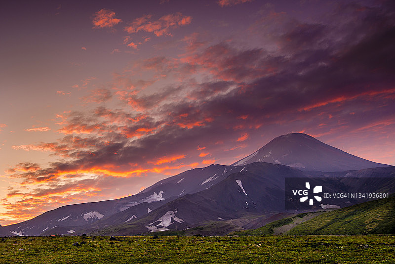 evening light.  Kamchatka, Russia.（保留原文）图片素材