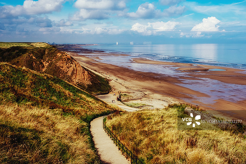 英格兰索尔特本的海滨图片素材