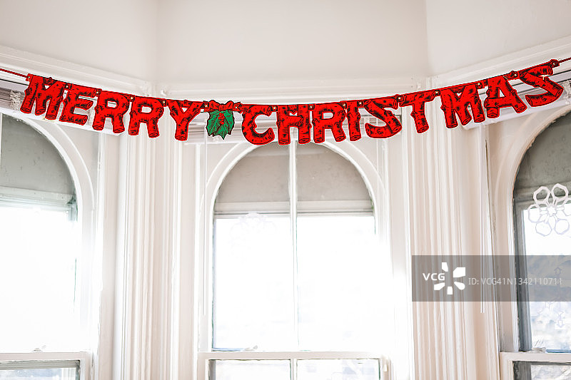 复古圣诞节装饰banner图片素材