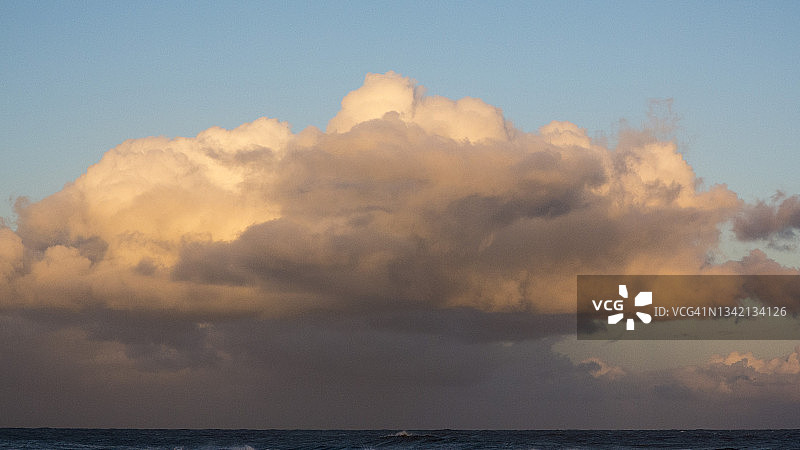 天空中的云图片素材