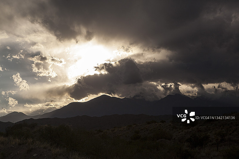 天空中的云图片素材