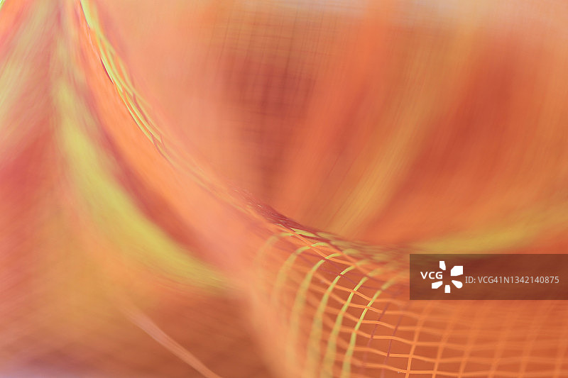抽象多彩网状丝带，秋季色彩图片素材