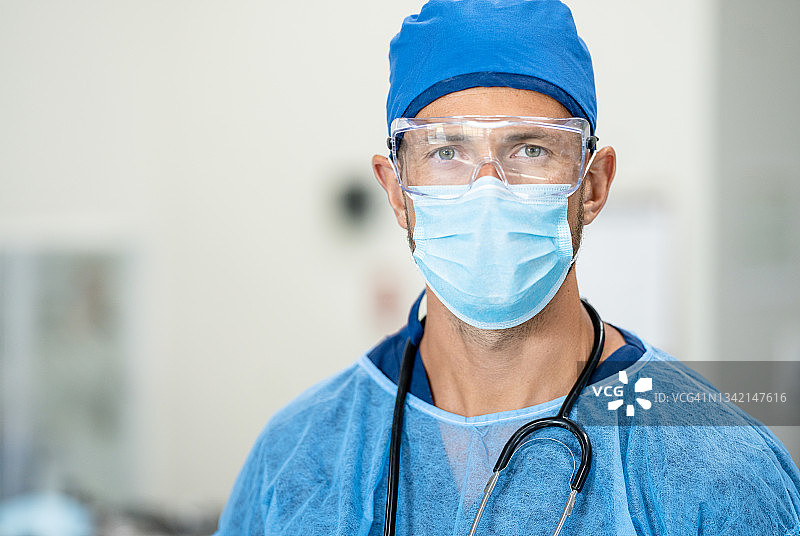 一线工人肖像图片素材