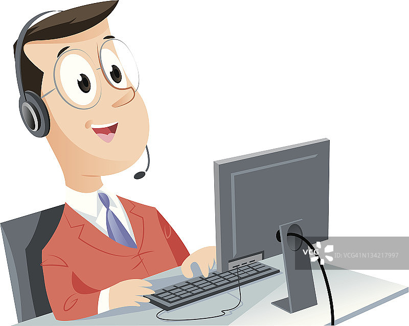 客户服务代表图片素材