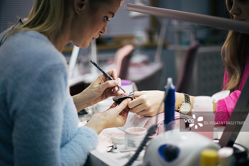 修指甲图片素材