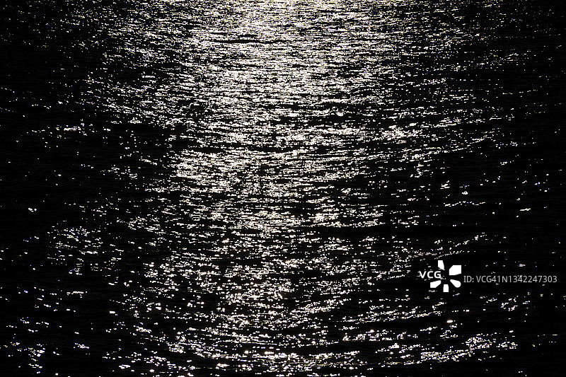 海面阳光反射图片素材