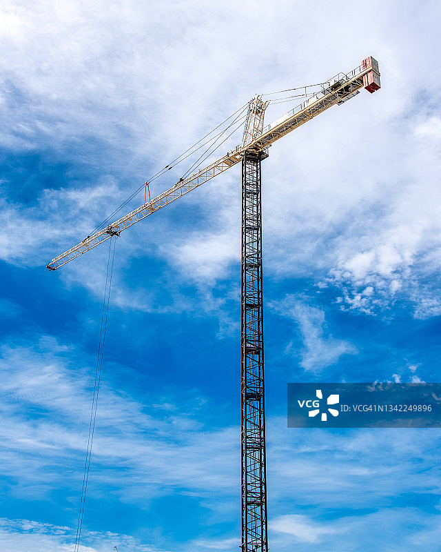 建筑起重机图片素材