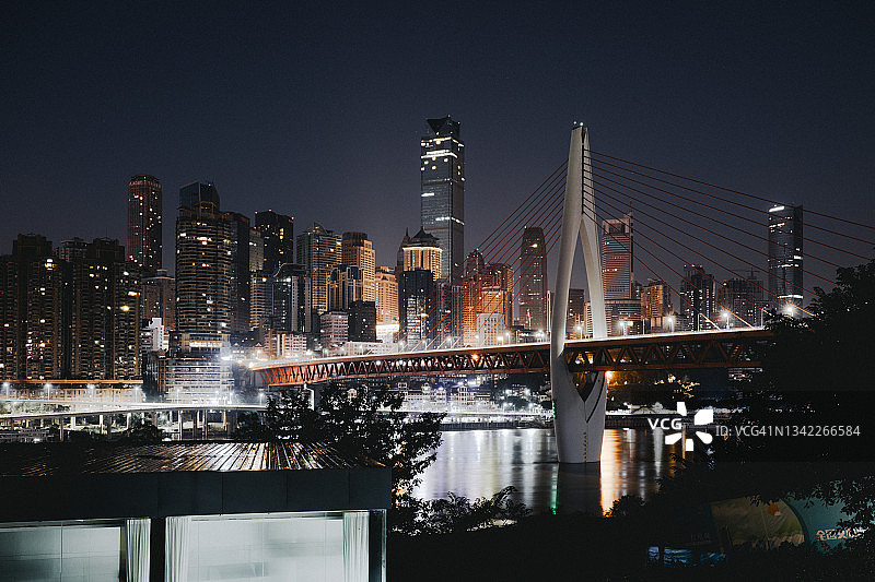 重庆千厮门大桥图片素材