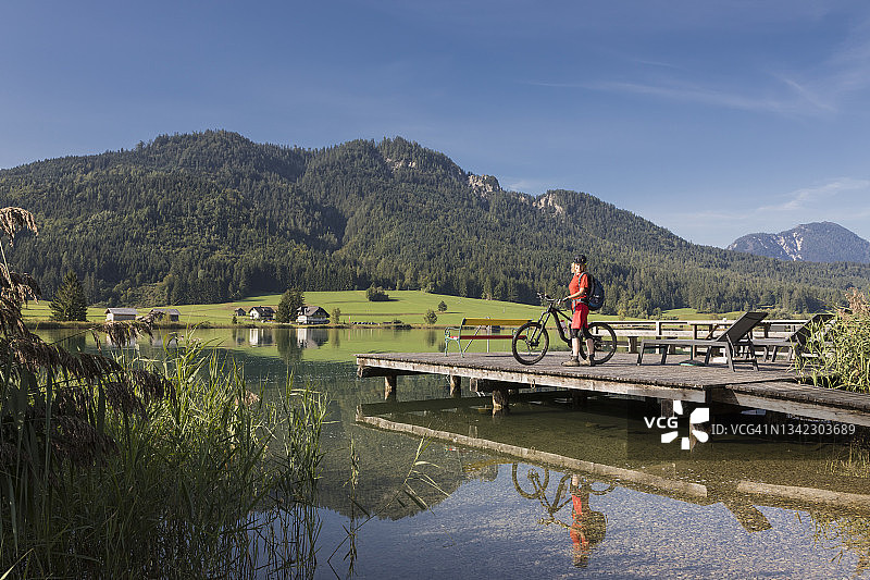 魏森湖骑行21图片素材