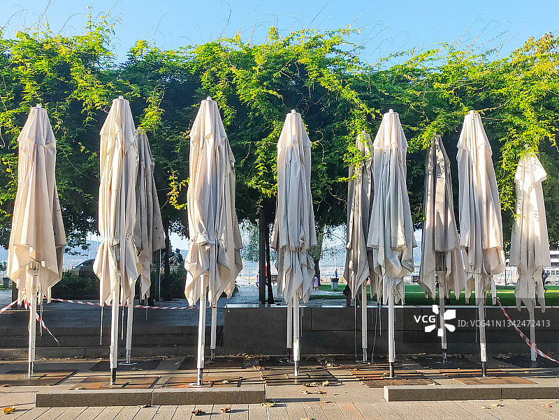 自助餐厅露台图片素材