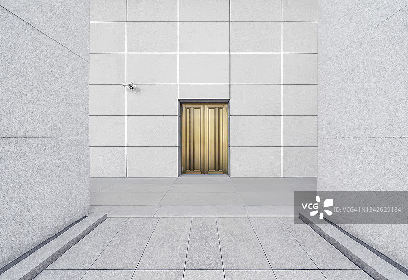 金色大门/空旷工作室背景图片素材