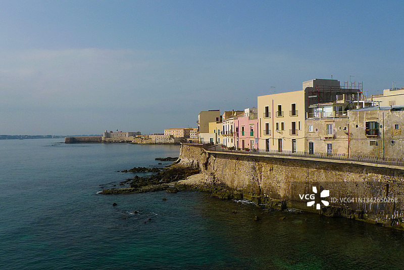 奥尔蒂贾，锡拉库萨，意大利图片素材