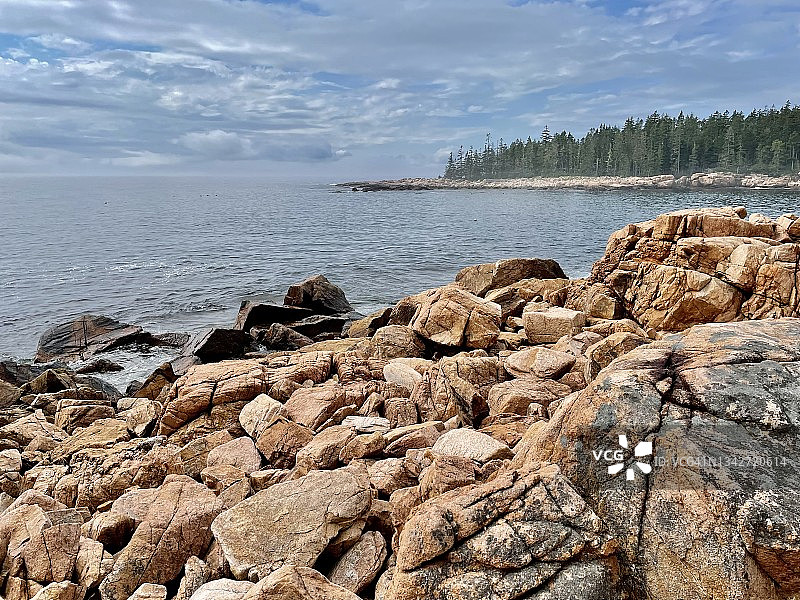 阿卡迪亚国家公园 - 荒野与海岸线图片素材