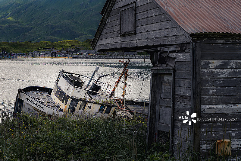 涅槃号沉船图片素材