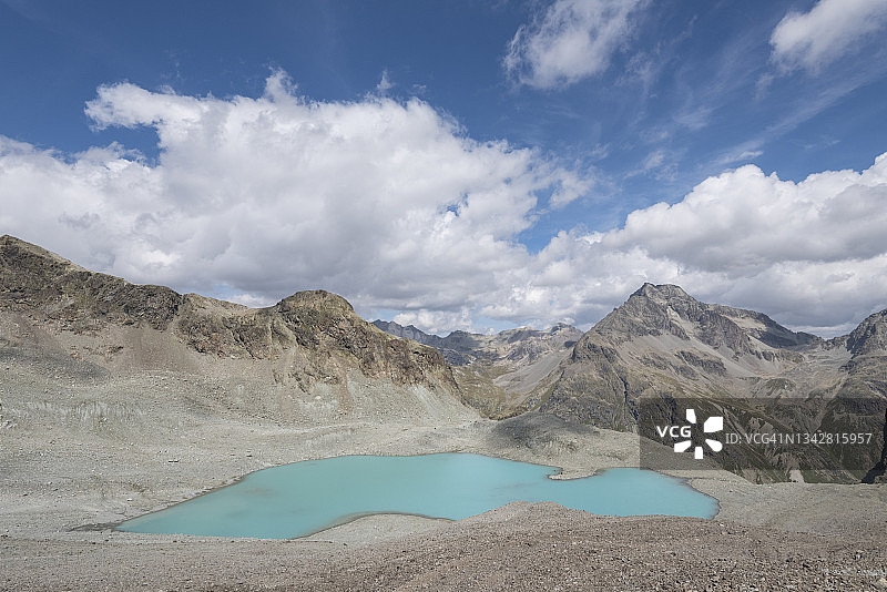 瑞士莱伊·拉格雷夫湖图片素材