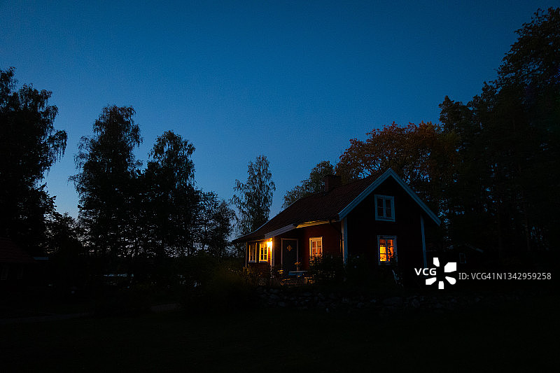 小型乡村住宅图片素材