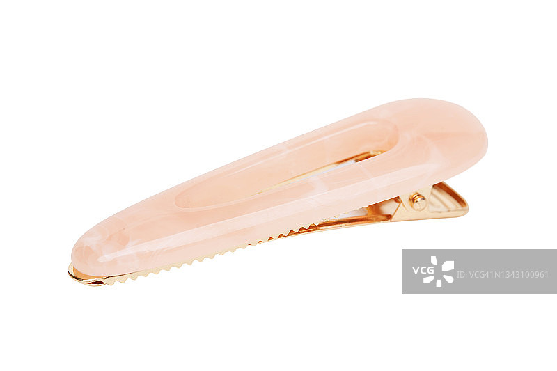 白色背景上的发夹图片素材