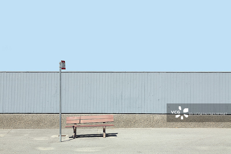 公共汽车站图片素材