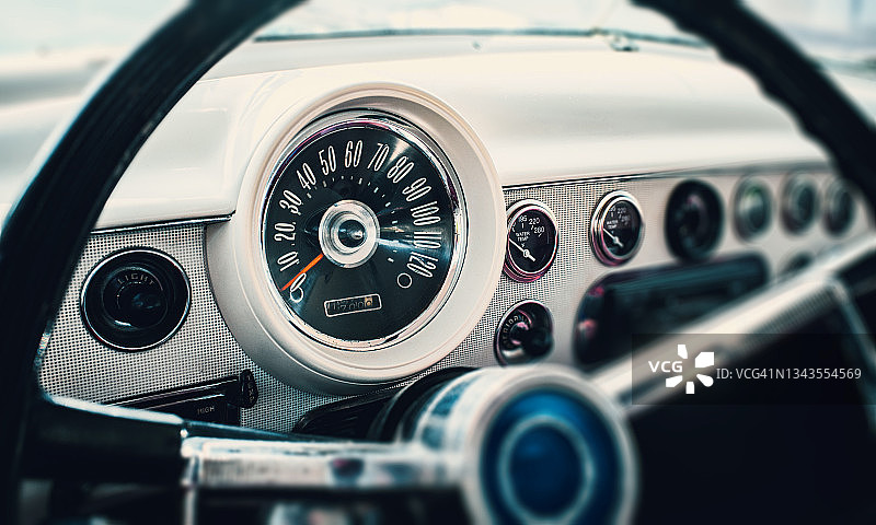 复古速度计图片素材