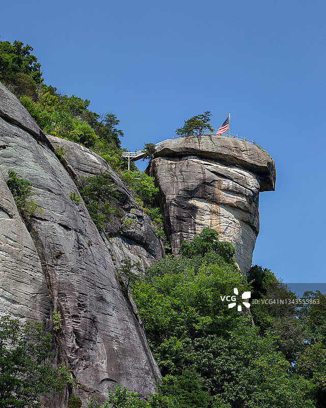 烟囱岩图片素材
