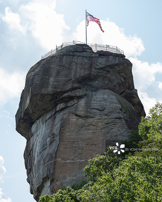 烟囱岩图片素材